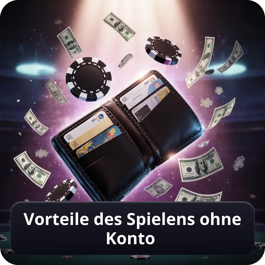 Vorteile des Spielens ohne Konto