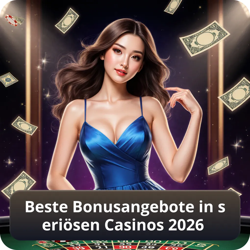 Beste Bonusangebote in vertrauenswürdigen Casinos 2026