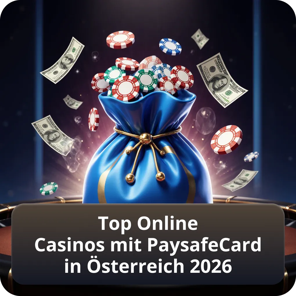 Die besten Online Casinos mit PaysafeCard in Österreich 2026