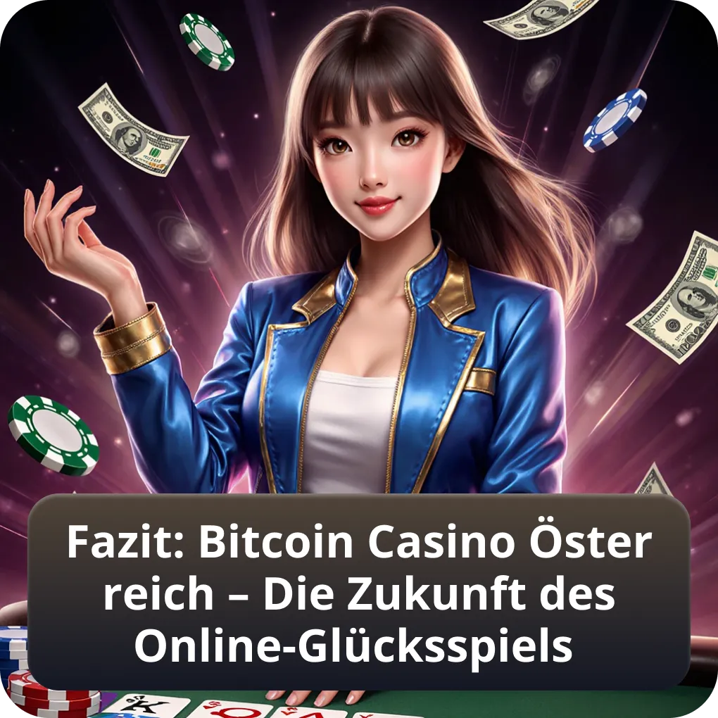 Abschluss: Bitcoin Casinos in Österreich – Wohin entwickelt sich Krypto-Glücksspiel?