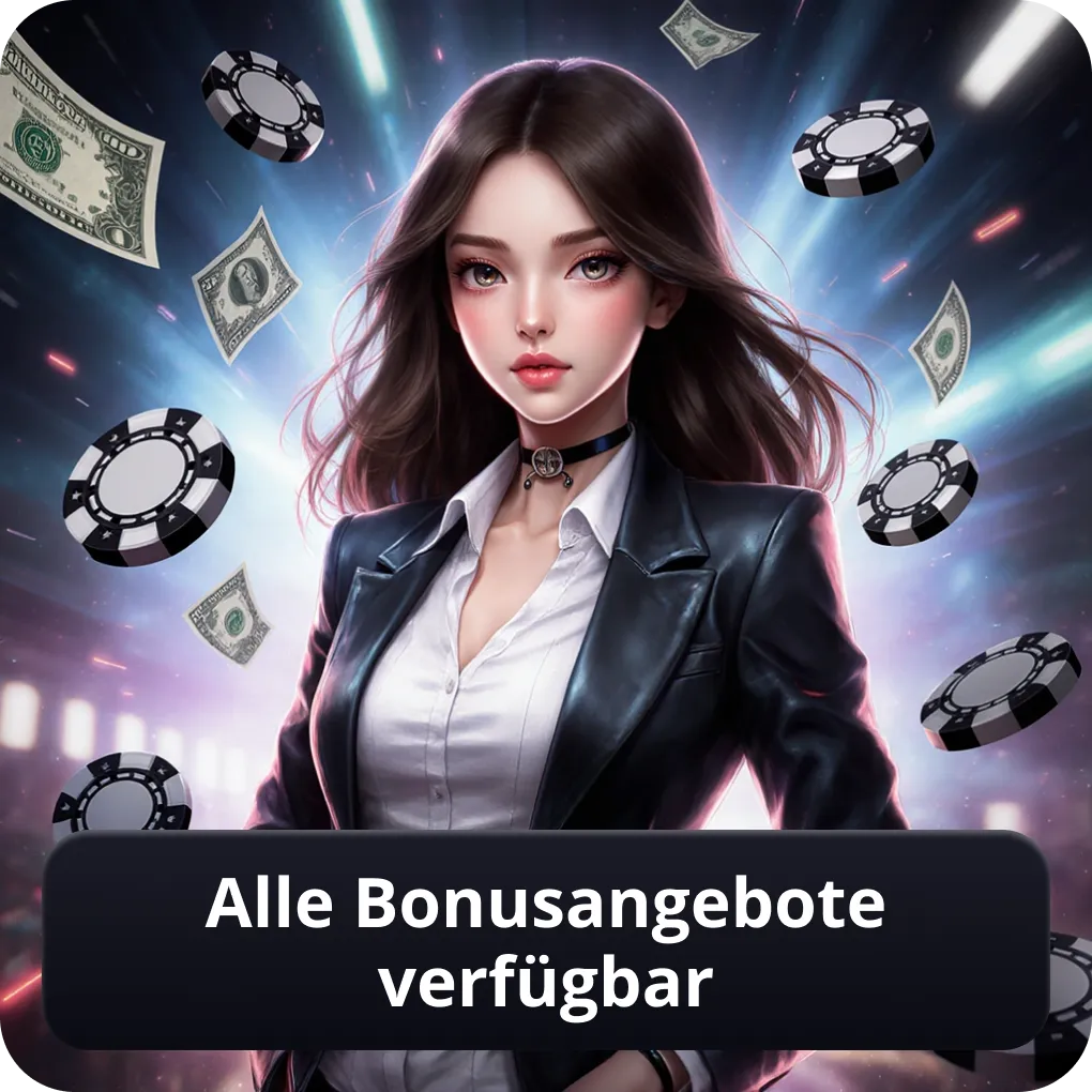 Alle Bonusangebote verfügbar