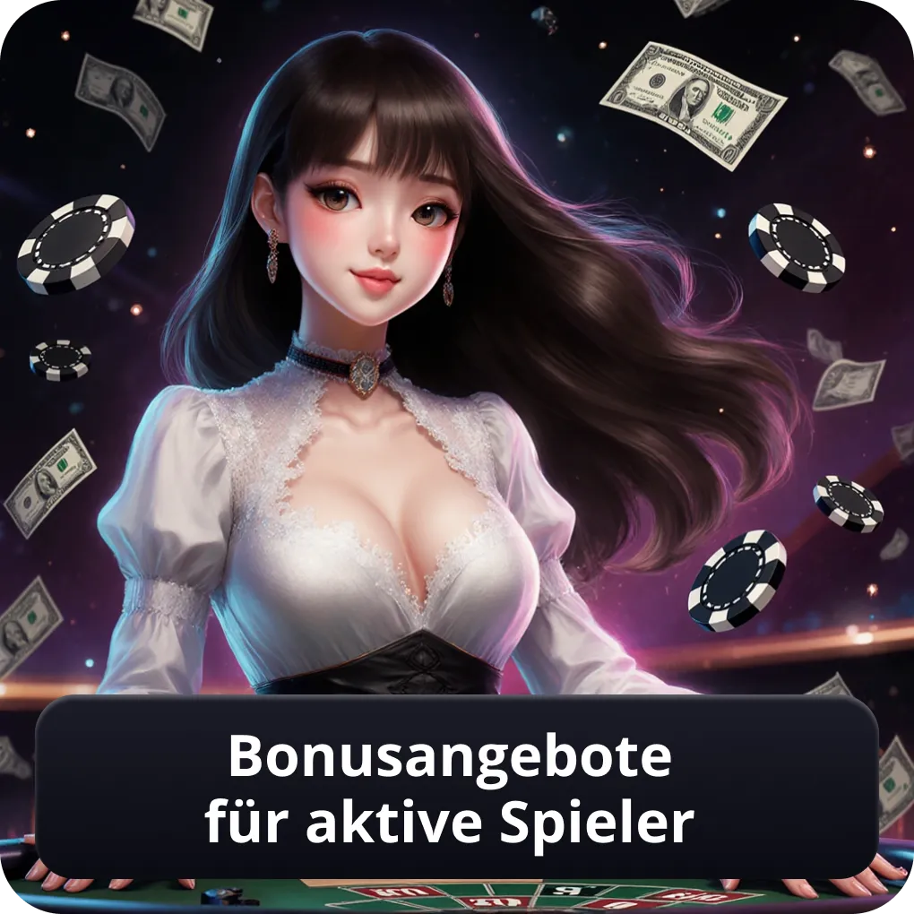 Bonusangebote für aktive Spieler