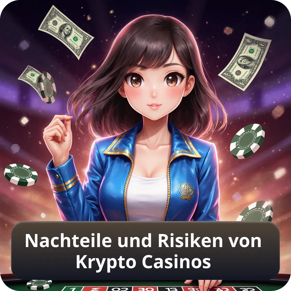 Welche Nachteile und Risiken bergen Krypto Casinos für Spieler?
