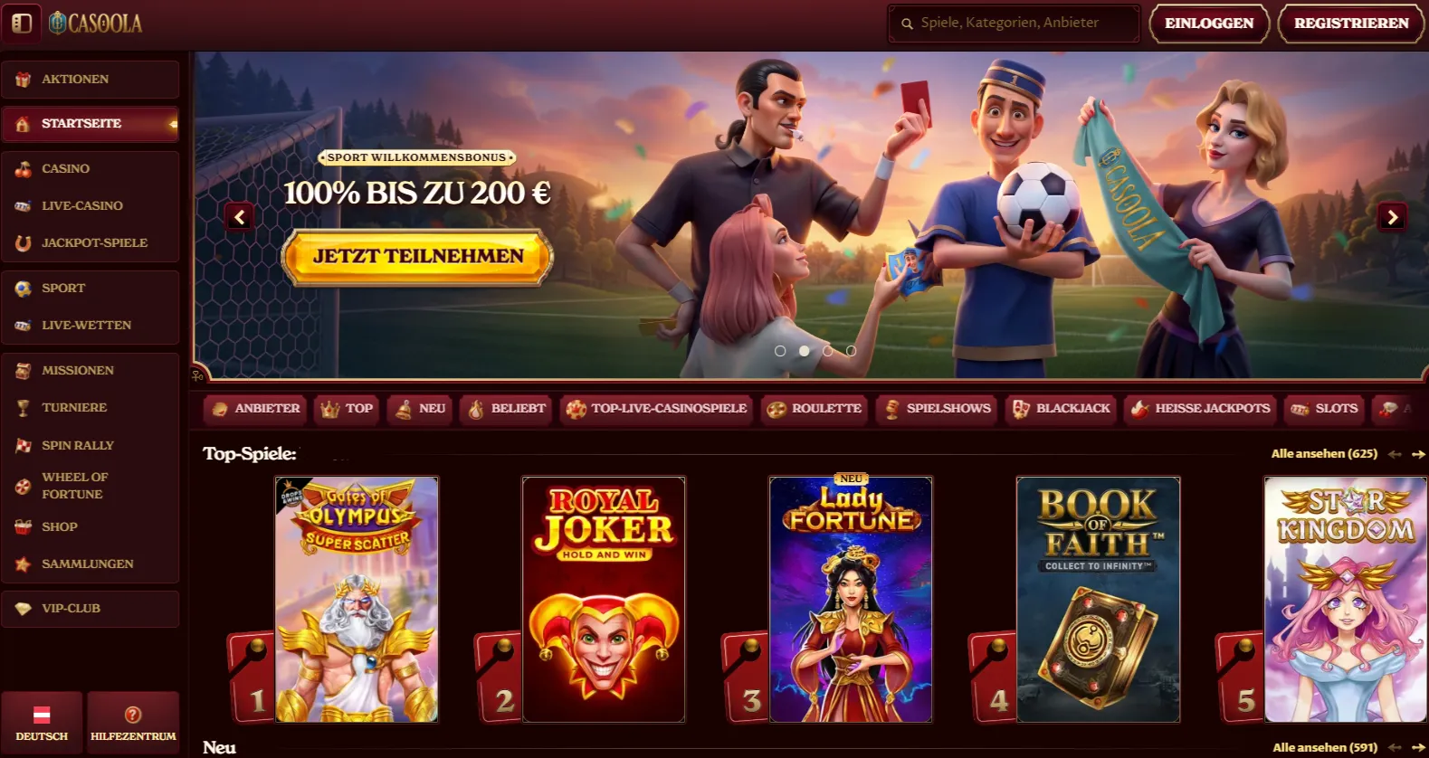 Top-Softwareanbieter im Demo-Modus – Casino ohne Anmeldung