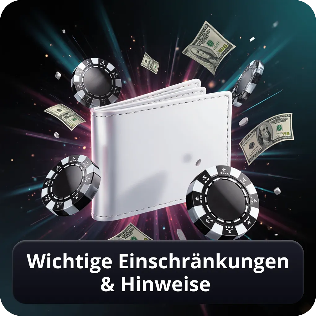 Wichtige Einschränkungen & Hinweise
