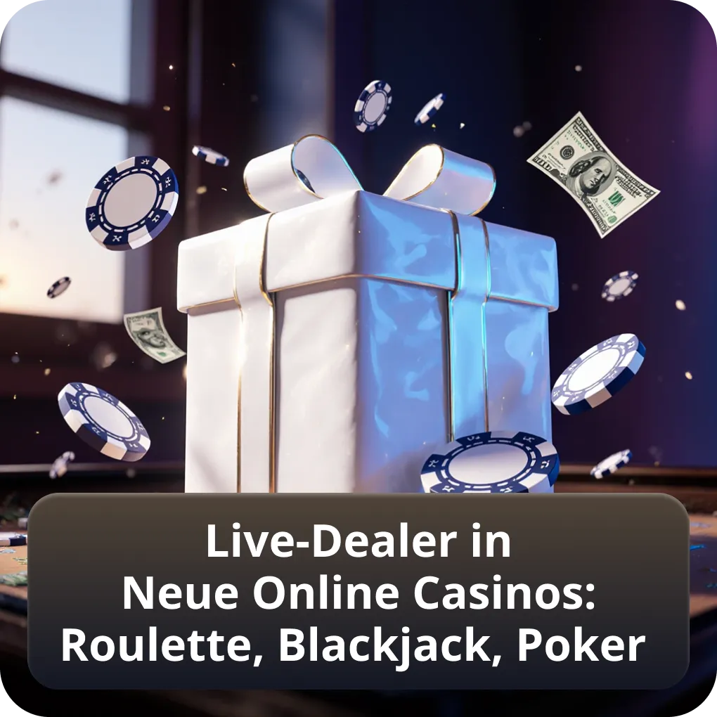 Live-Dealer Spiele in neuen Online Casinos: Roulette, Blackjack und Poker im Echtzeit-Modus