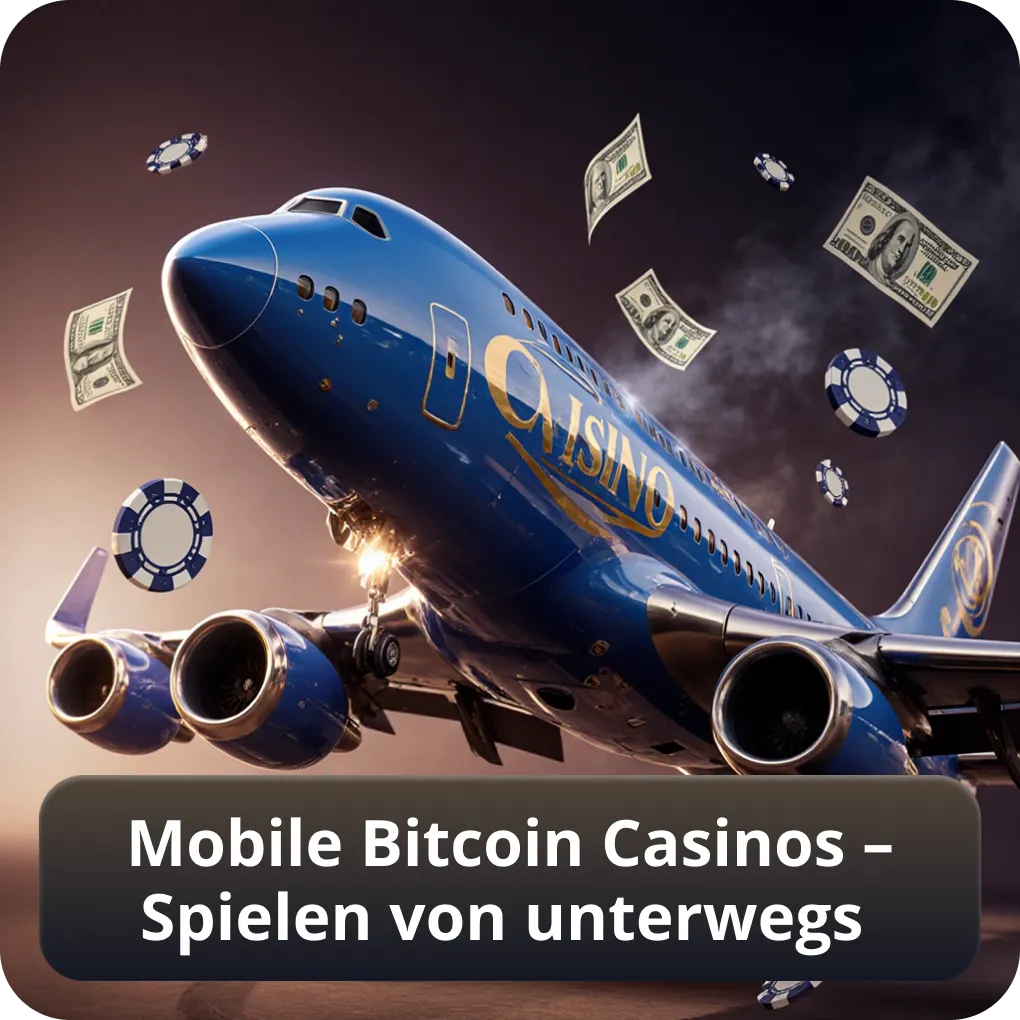 Mobile Bitcoin Casinos – Unterwegs mit dem Smartphone zocken