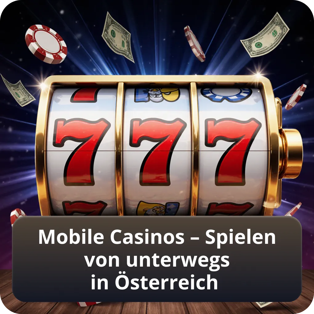 Mobile Casinos – Unterwegs spielen in Österreich