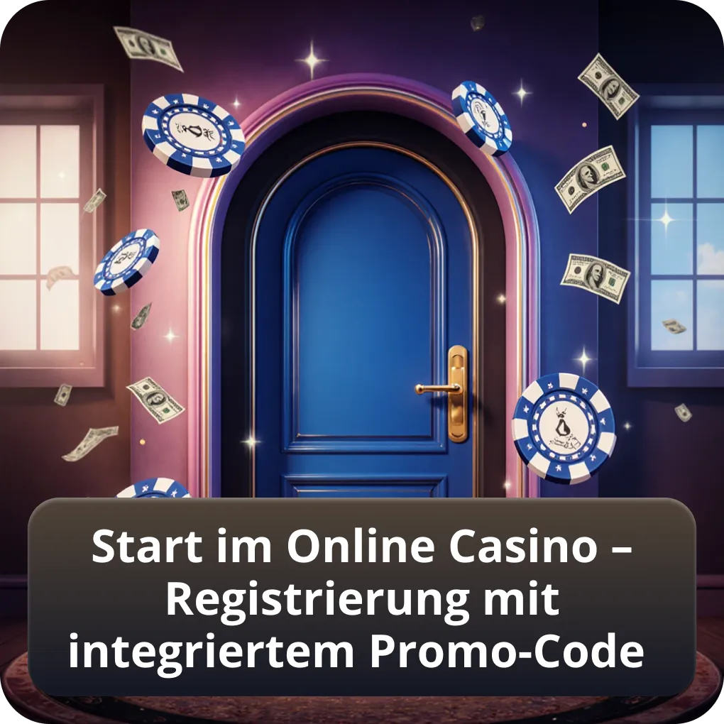 Erste Schritte im Online Casino – einfache Registrierung mit integriertem Promo-Code