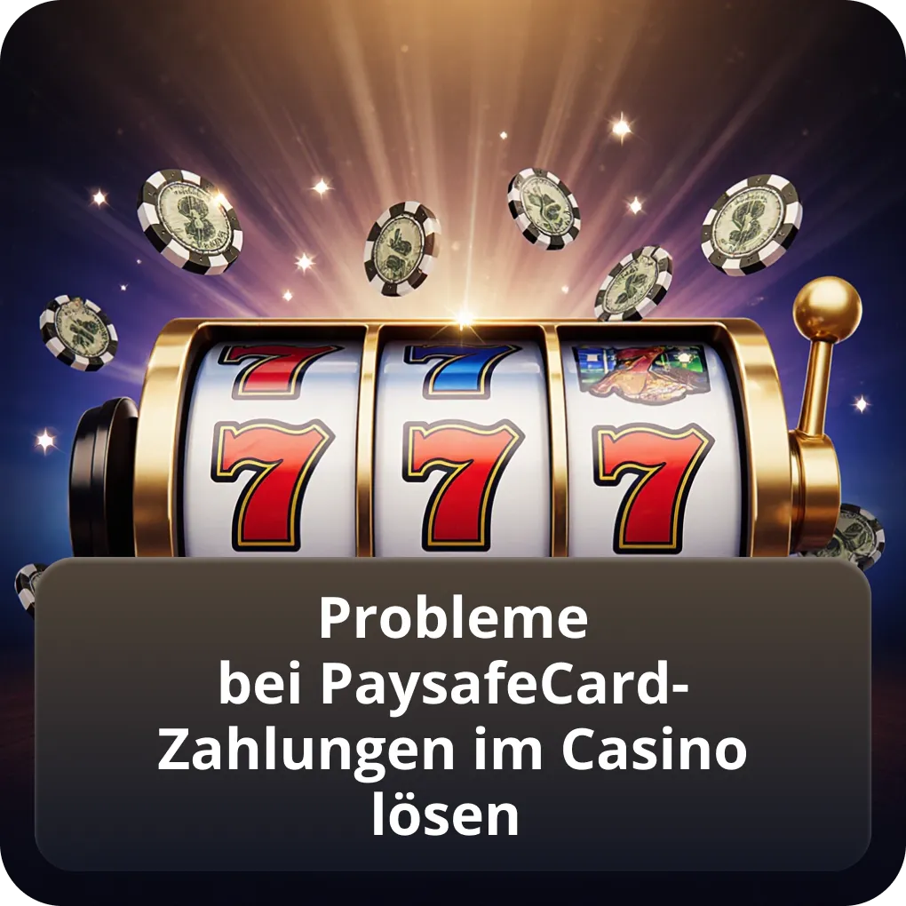Schwierigkeiten mit PaysafeCard Casino Zahlungen beheben