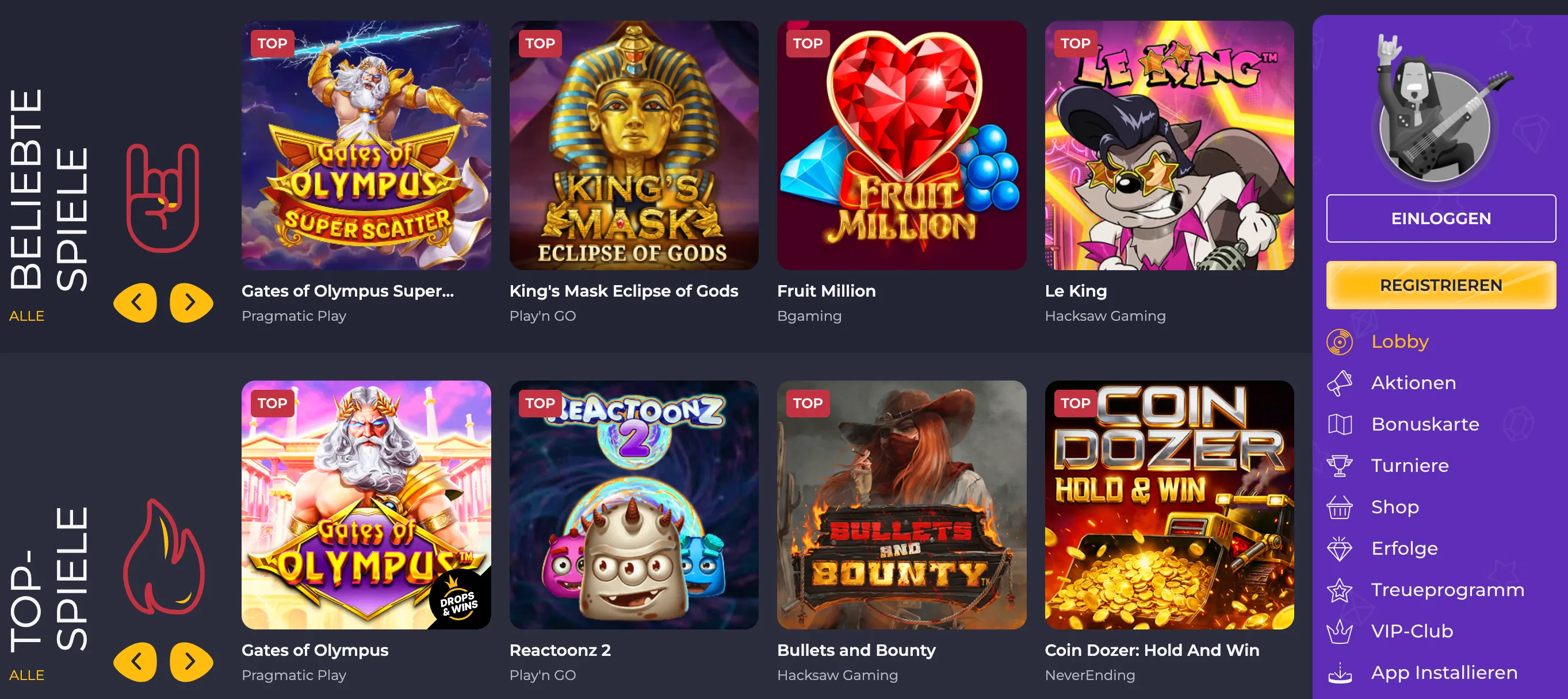Rolling Slots – Paket 3 500 Euro und 550 FS für jene, die bereit für den Drive sind