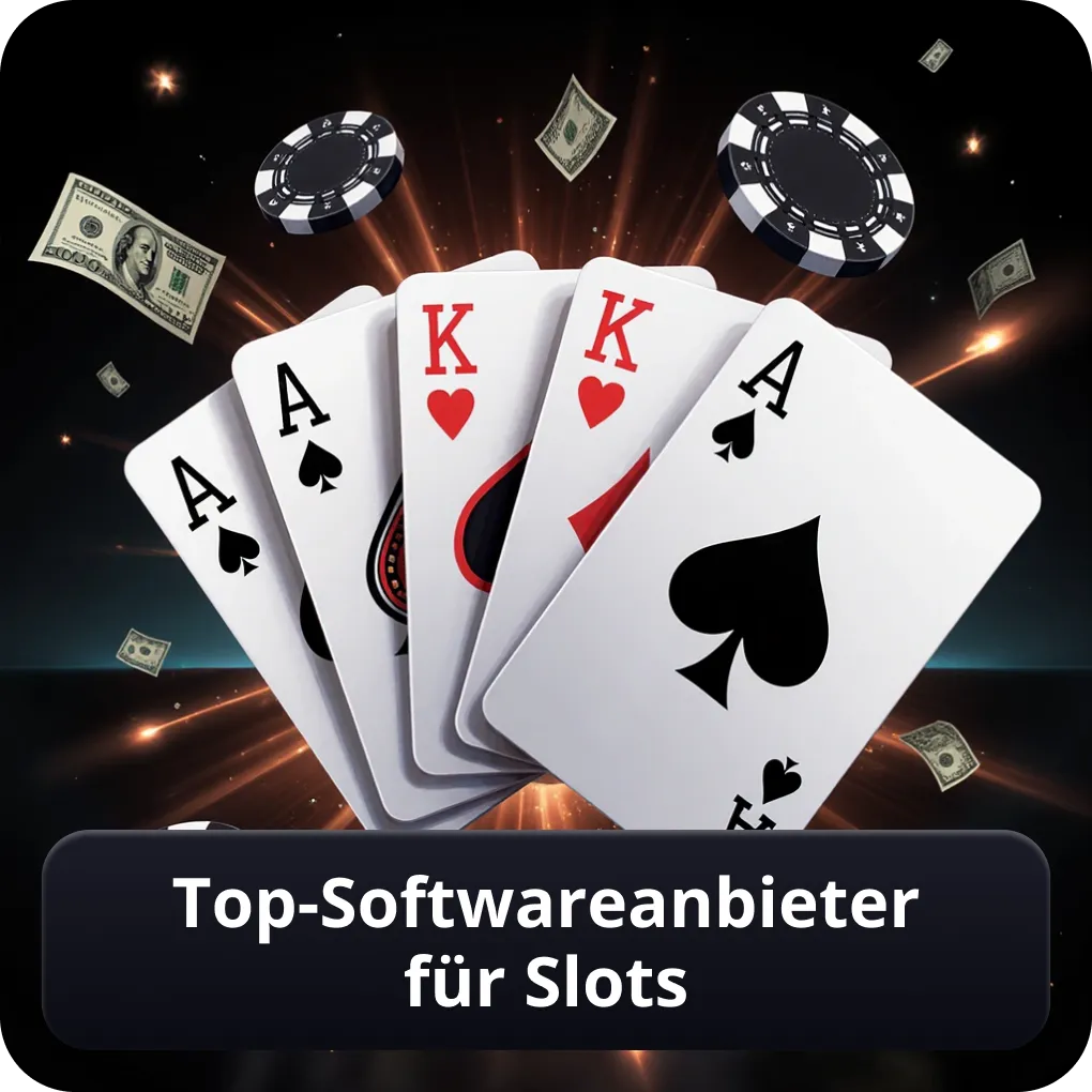 Top-Softwareanbieter für Slots